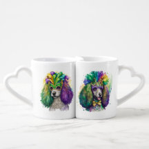 COULEUR D'EAU COLORÉE MARDI GRAS POODERS FRANÇAIS
