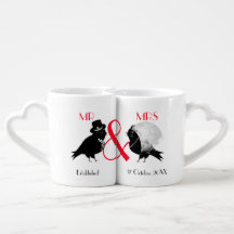 M. Et Mme Newlyhed Couple Mariage personnalisé