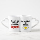 LOT DE MUGS NE RETOURNE PAS DANS MON COEUR, JE NE POURRAIS PAS<br><div class="desc">NE RETOURNEZ PAS DANS MON COEUR, JE NE POURRAIS PAS SI JE ME SUIS ENFUYÉ. BACON ET OEUFS. PETIT-DÉJEUNER HUMOUR. BRUNCH CAFÉ MUG. PETIT DÉJEUNER ET REPAS. J'ADORE BACON. AJOUT D'OEUF. LE DIMANCHE, LE CAFÉ DU DIMANCHE. OEUF FRIT. BACON STRIP. PETIT DÉJEUNER FUNNY. N'ALLEZ PAS ME BATTRE LE COEUR. KIKI....</div>