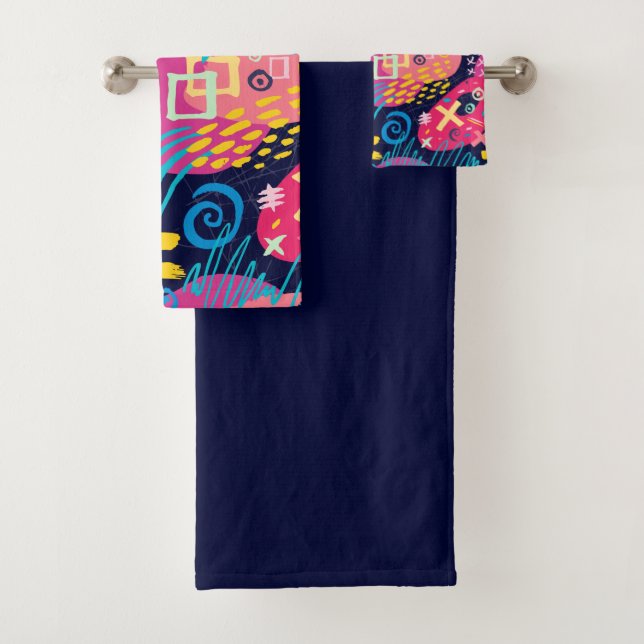 Lot de serviettes (En situation)