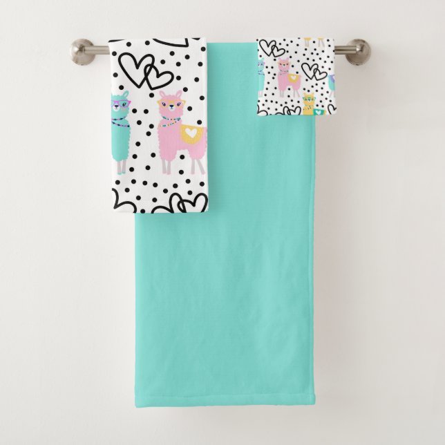Lot de serviettes (En situation)