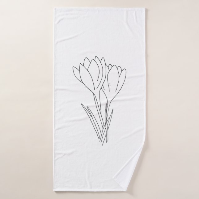 Lot de serviettes (Serviette de bain)