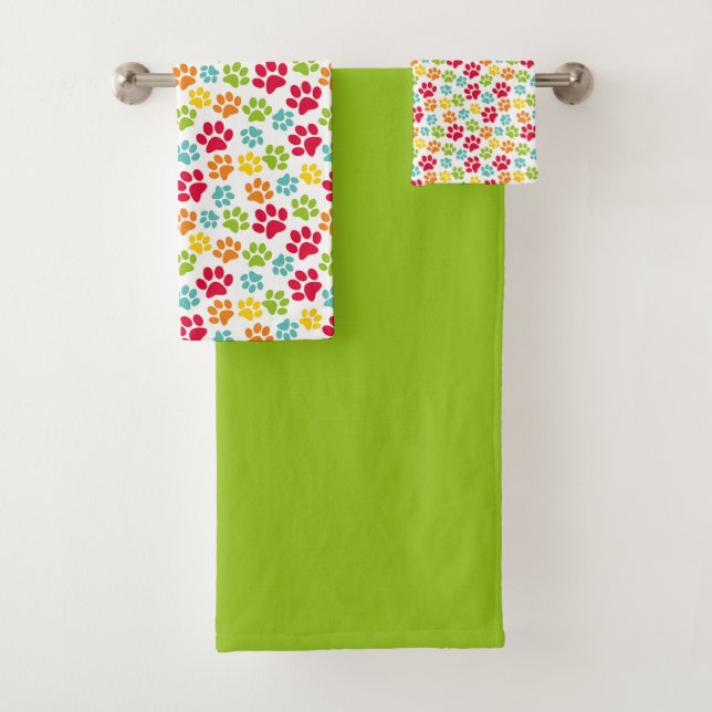 Lot de serviettes (En situation)