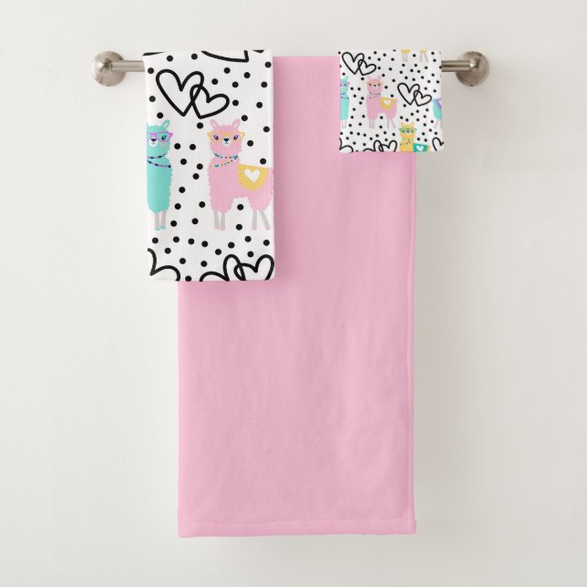 Lot de serviettes (En situation)