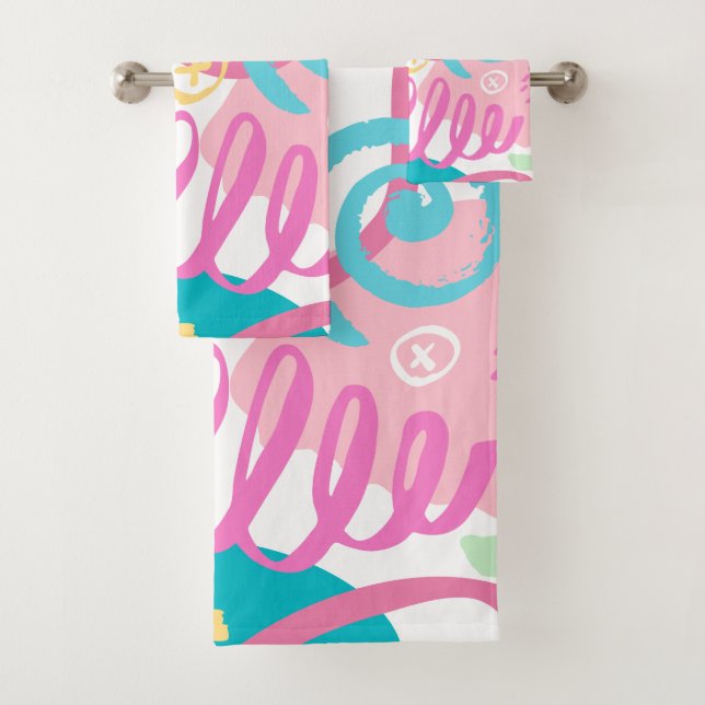 Lot de serviettes (En situation)