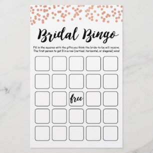 Loto de mariage Jeu de Baby Shower et de l'enterre