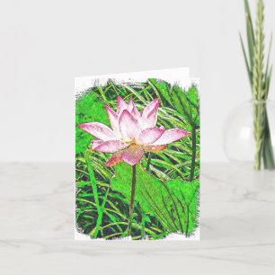 Lotus Carte pour notes
