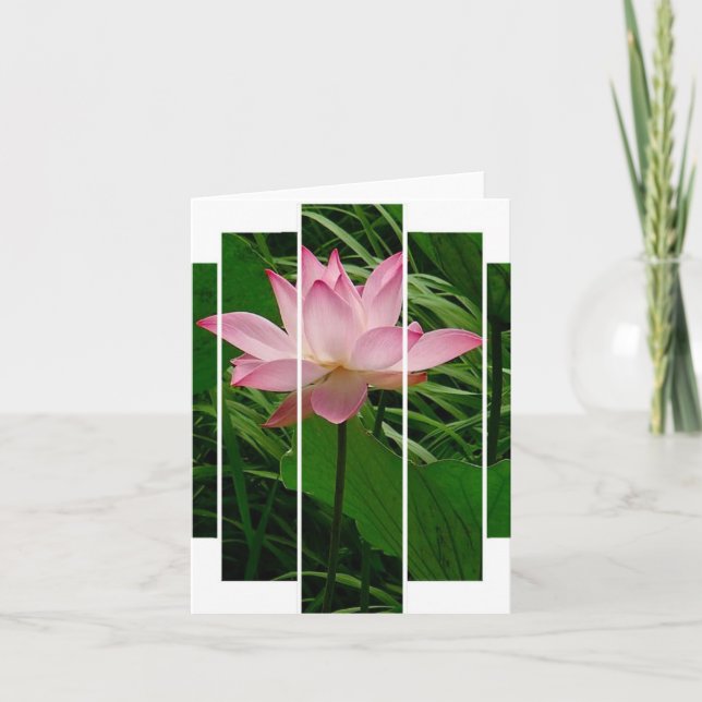 Lotus Carte pour notes (Devant)