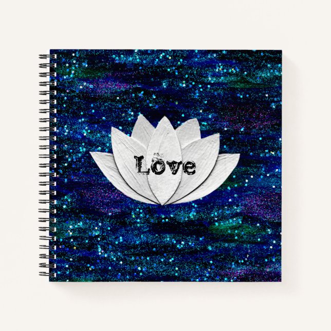 Lotus Flower Galaxy Carnet (Devant)