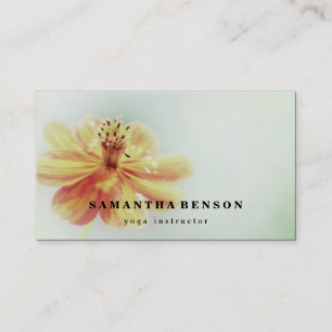 Lotus Flower Logo Yoga Carte de visite