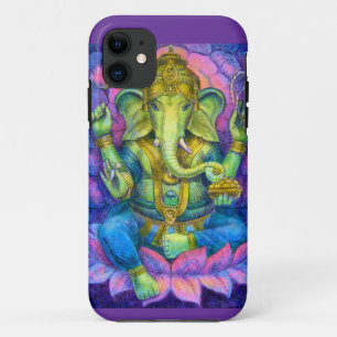 Lotus Ganesha iPhone 5 Coque Lucky Hindu Elephant