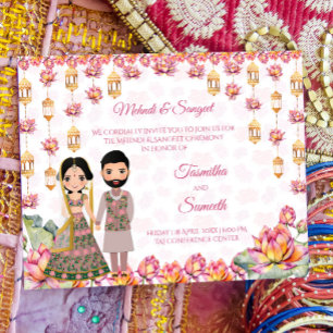 Lotus lanterns Indien budget mariage moyen invitat