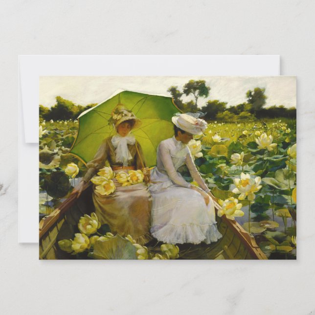 Lotus Lilies | Charles Courtney Curran (Devant)