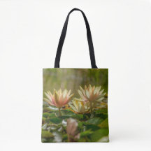 Lotus, Lilies & Lovely II Sac fourre-tout