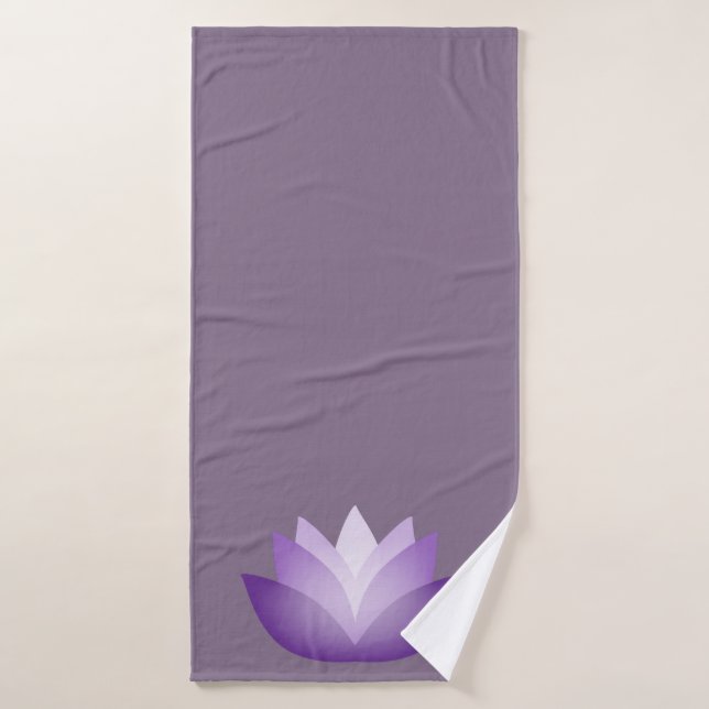 Lotus Lotus Flower Lotus (Serviette de bain)
