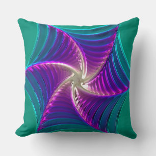 Lotus Motif Verre Art 5A Coussins