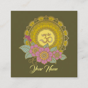 Lotus Of The OM - Carte de visite