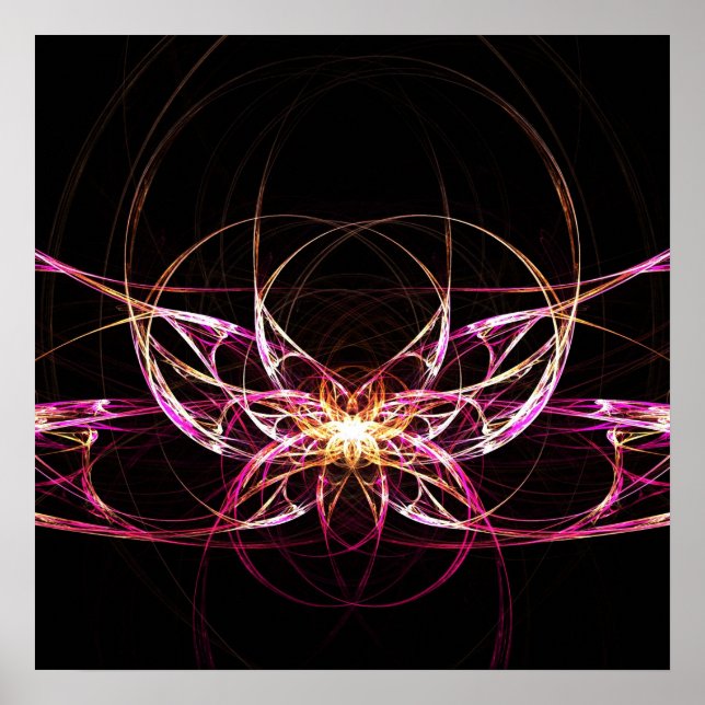 Lotus rose - Poster (Devant)