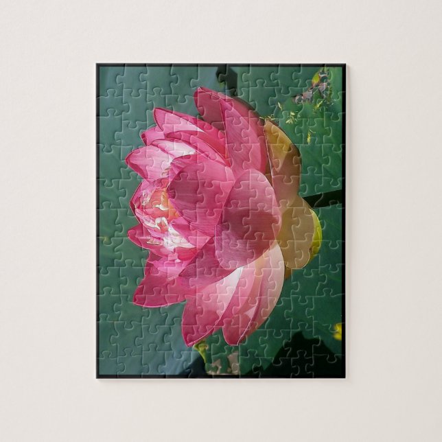 Lotus rose - Puzzle (Vertical)