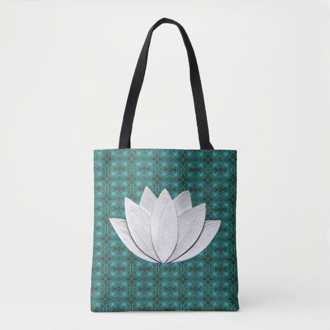 Lotus Sac fourre-tout bleu vert Galaxy (Devant)