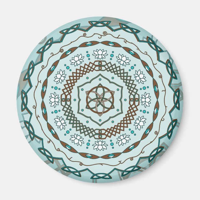 Lotus Weave Magnet (Devant)