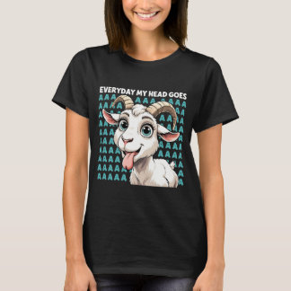 LOUD & CHAOTIC - Chèvre hurlante Mème T-Shirt