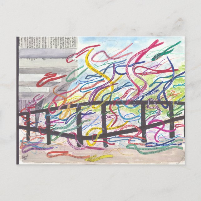 LoudFence General Synod York 2023 carte postale (Devant)