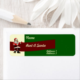 Louer un Étiquette Père Noël
