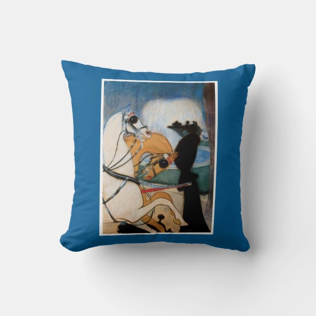 Louis Anquetin Peinture sur Coussin (Recto)