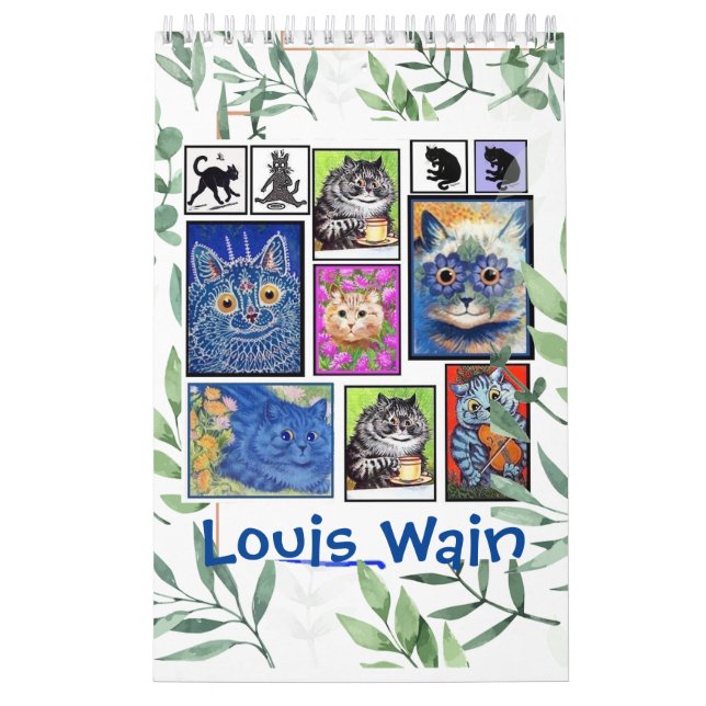 Louis Wain, Calendrier des peintures de chats (Protection)