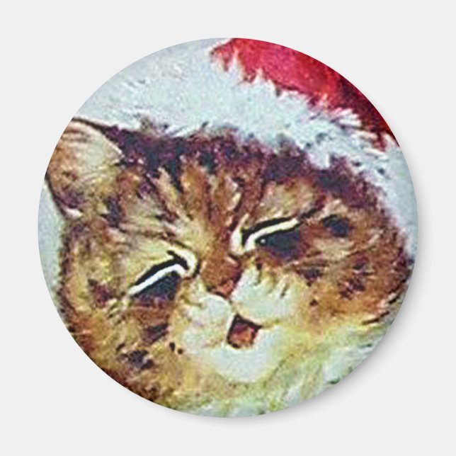 Louis Wain cat Magnet (Devant)