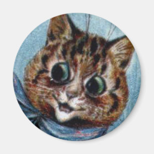 Louis Wain cat Magnet