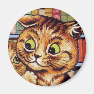 Louis Wain cat Magnet