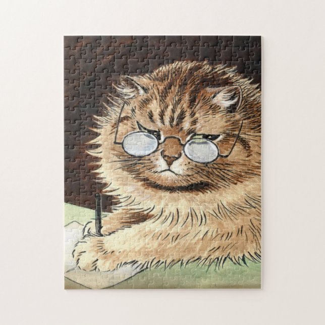 LOUIS WAIN CHAT JIGSAW PUZZLE (Vertical)