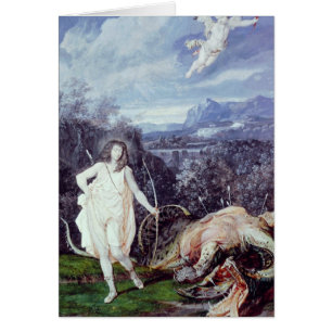 Louis XIV comme Apollo, tueur de python