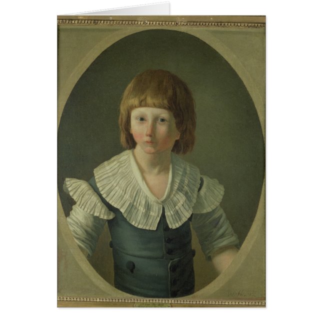 Louis XVII a vieilli 8, au temple, 1793 (Devant)