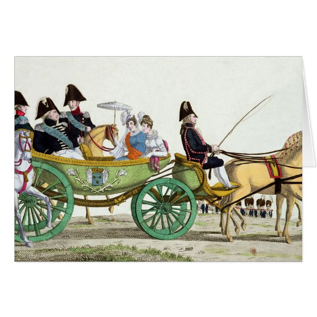 Louis XVIII et sa famille (Devant horizontal)