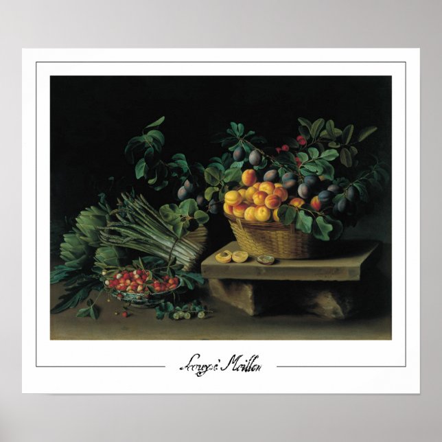 Louise Moillon Affiche d'art Zedign #10 (Devant)