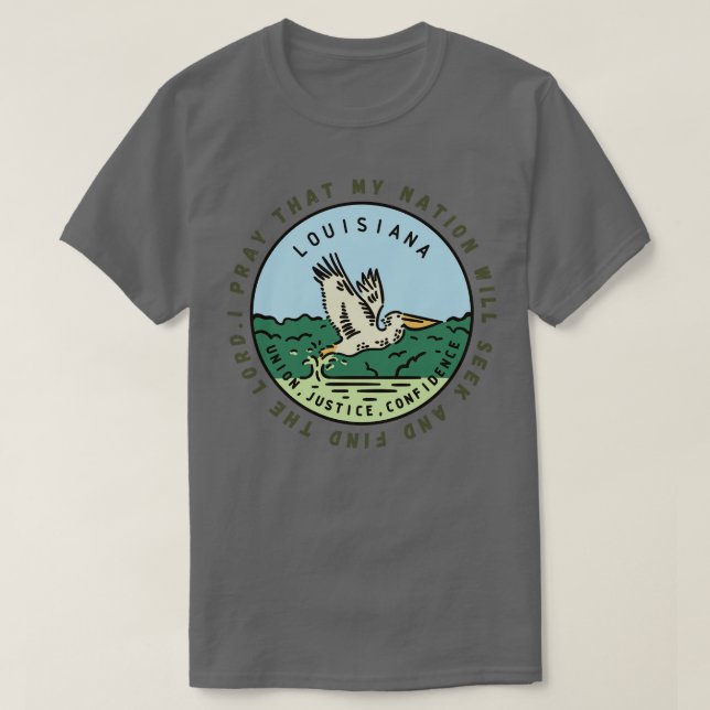 Louisiana Isaiah 352 TShirt (Design devant)