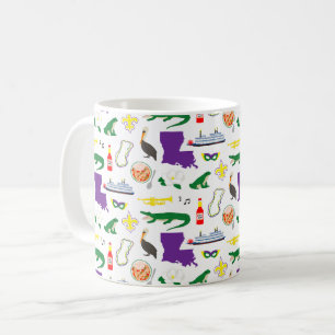 Louisiane New Orleans Mardie Gras Coffee Mug