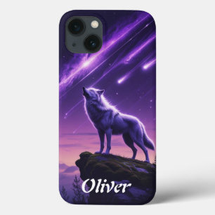 Loup céleste - Mystic Howl iPhone 13 Coque