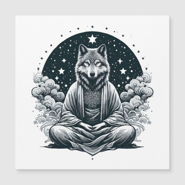 Loup conscient (Devant)