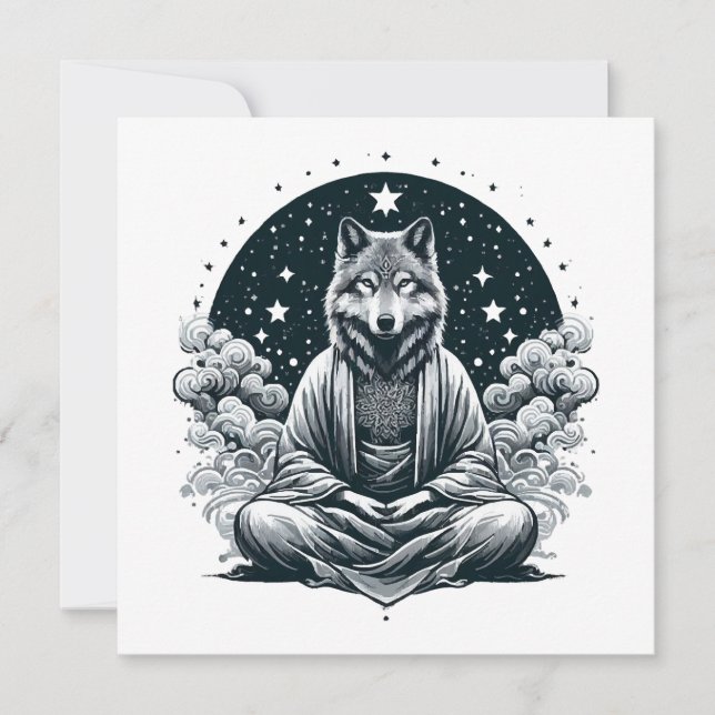 Loup conscient (Devant)