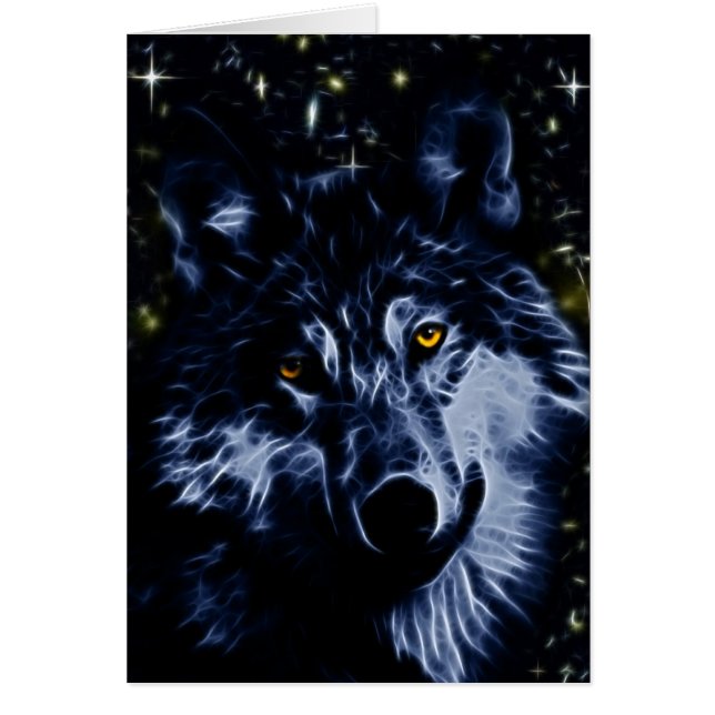 Loup et étoiles (Devant)
