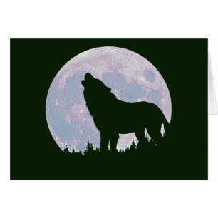 loup et lune