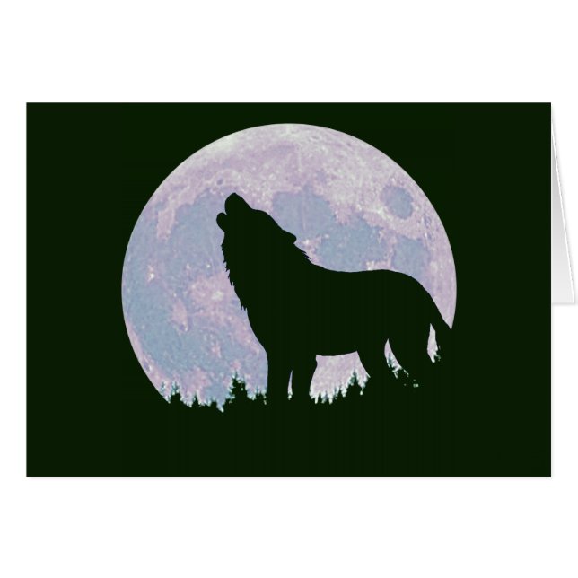 loup et lune (Devant horizontal)