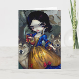 "Loup-Garou : Blanche Neige" Carte de voeux
