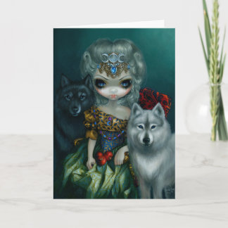 "Loup-Garou : Carte de voeux de grand Prêtresse