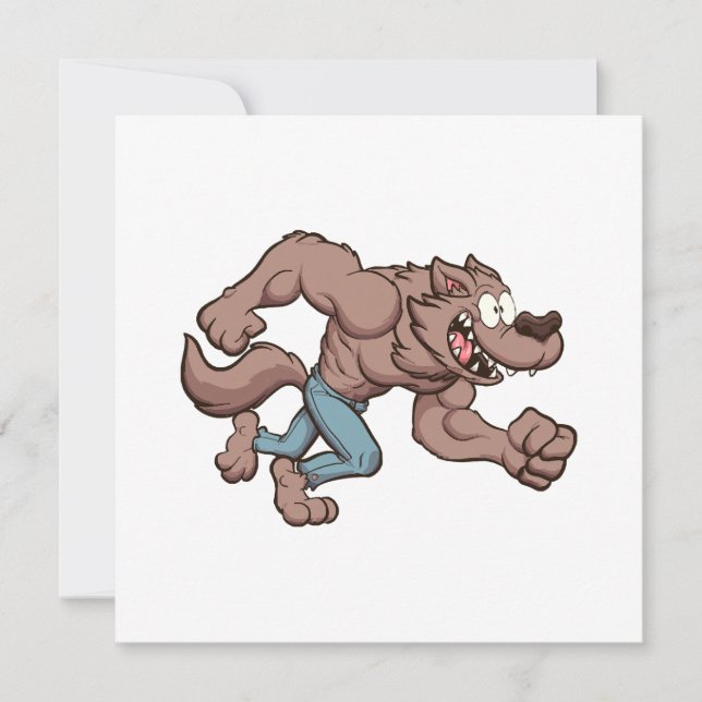Loup-garou courant (Devant)
