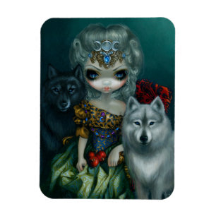 "Loup-Garou : La Grande Prêtresse" Flex Magnet